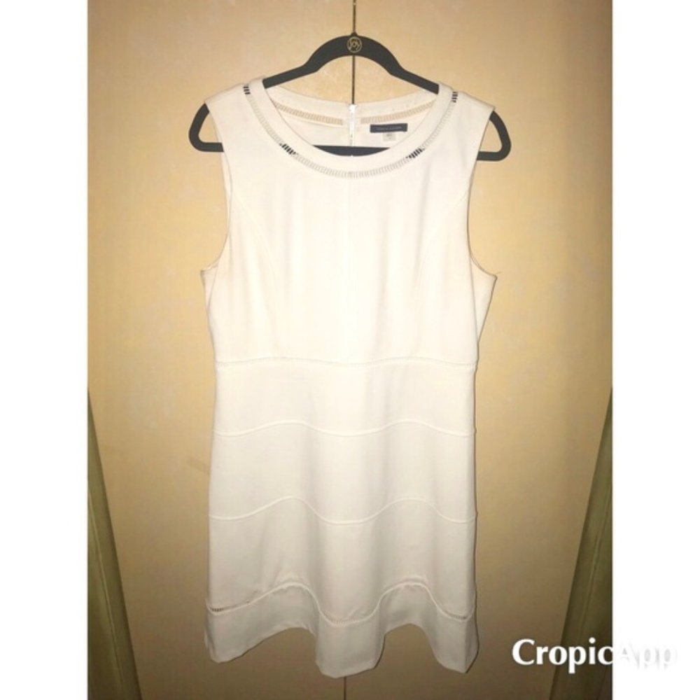 Tommy Hilfiger White A Line Cocktail Dress